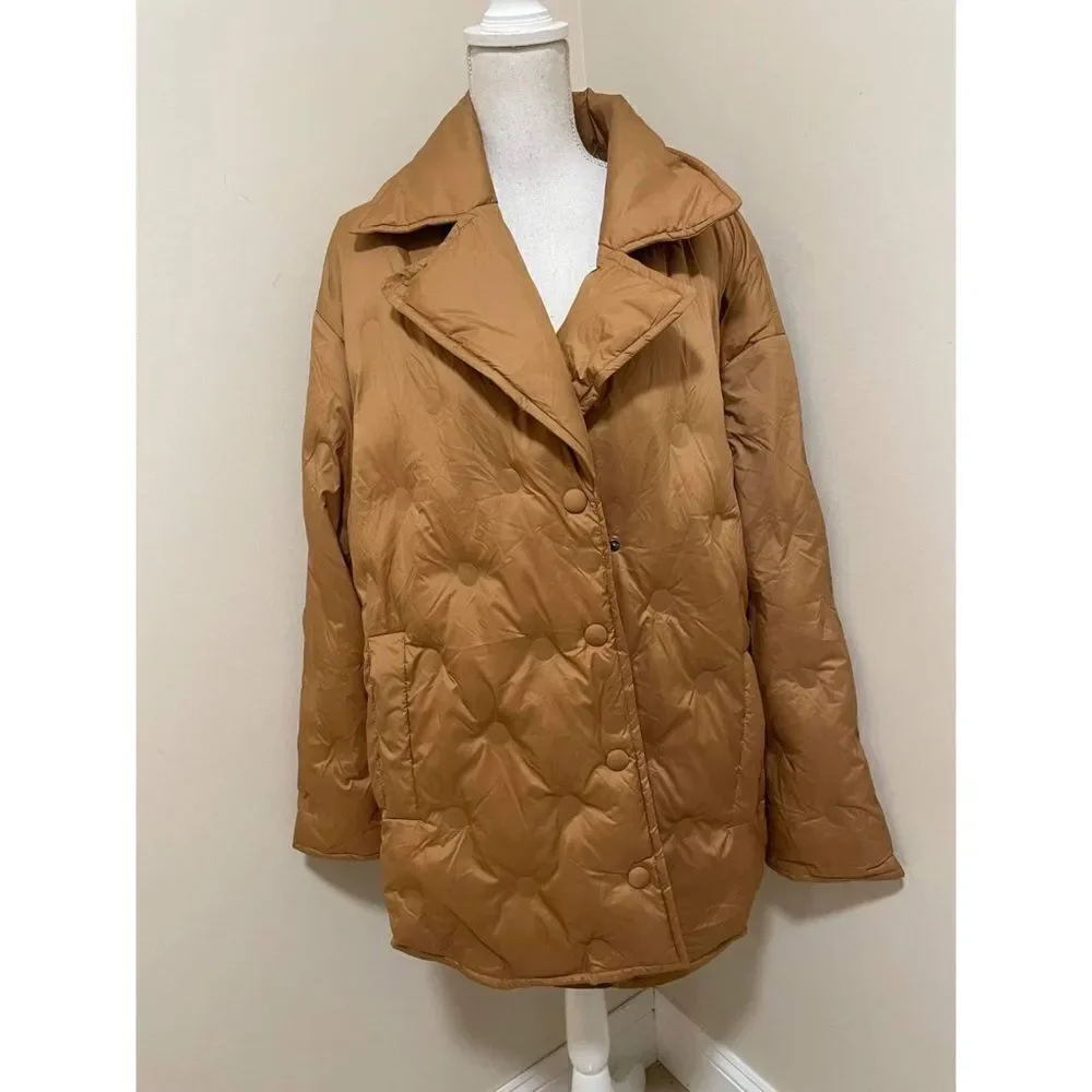 New Anthropologie x Avec Les Filles Plush Quilted Jacket Size XS ,M ,XL